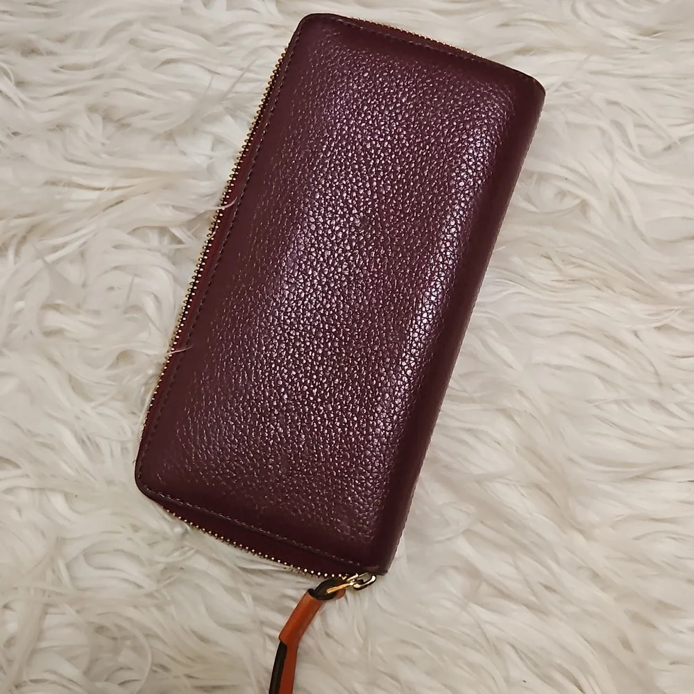 Tory Burch Two Tone Leather Wallet